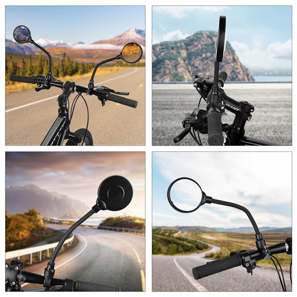 WEST BIKING Bicycle Mirror Motorcycle Rearview Mirror-7