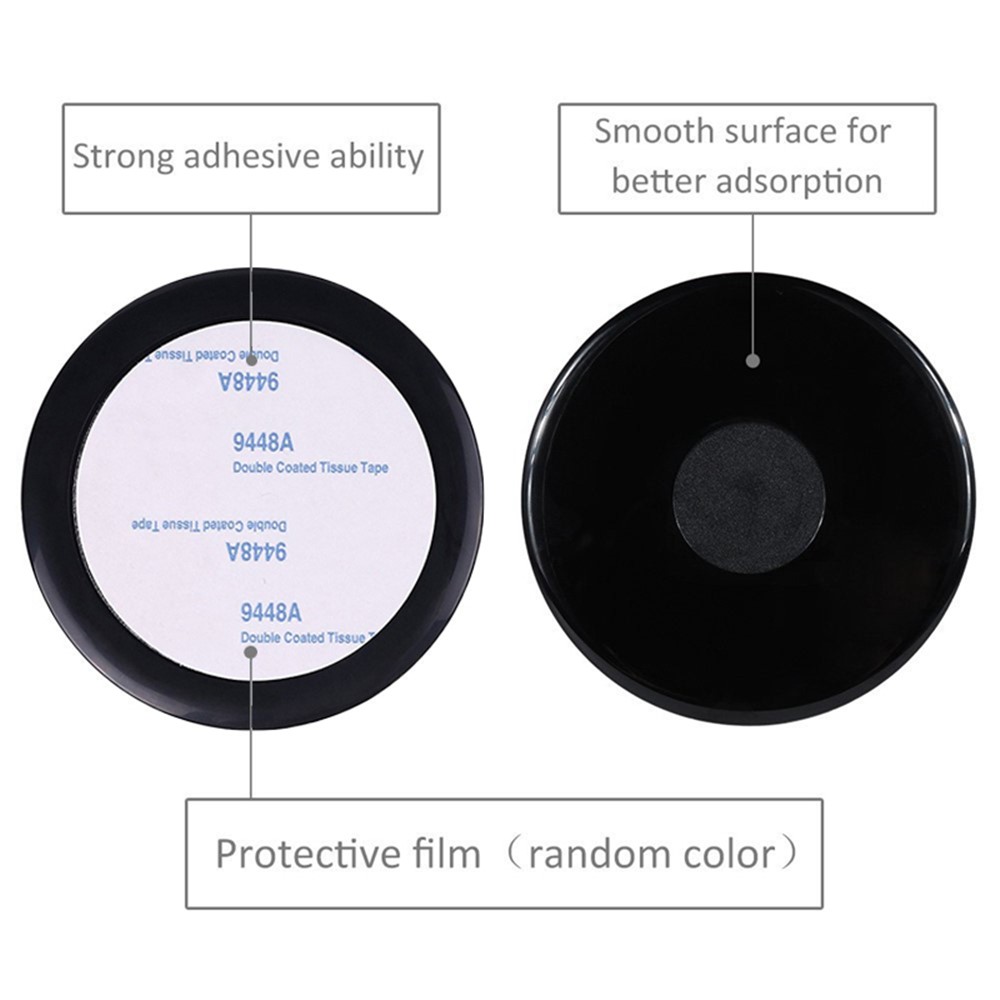 DP015 Adhesive Pad Replacement for Car Dashboard Phone Sucker Holder Suction Cup Mount (Size: S)-6