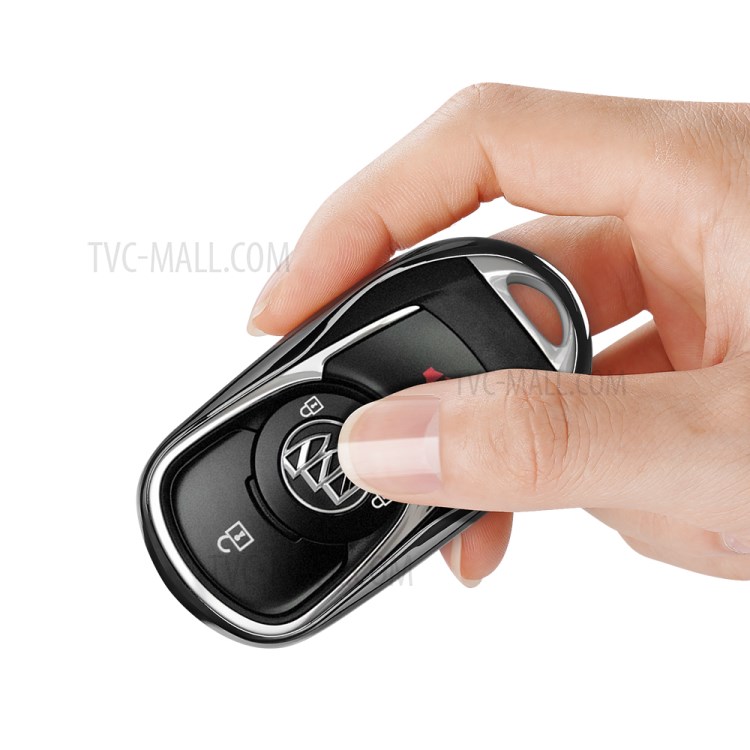 DUX DUCIS Car Key Case Protective Cover for Buick - Black-2