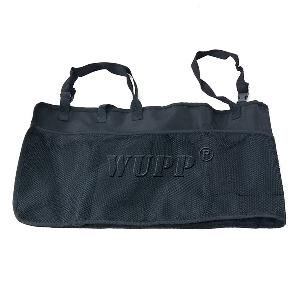 WUPP CS-486A1 Car Rear Seat Back Organizer Auto Trunk Net Mesh Cargo Storage Bag Pocket Cover Stowing Tidying Bag-11