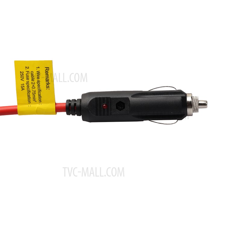 12V-24V Car Cigarette Lighter Plug Socket Extension Cord Male to Female Cable 3.6m-8