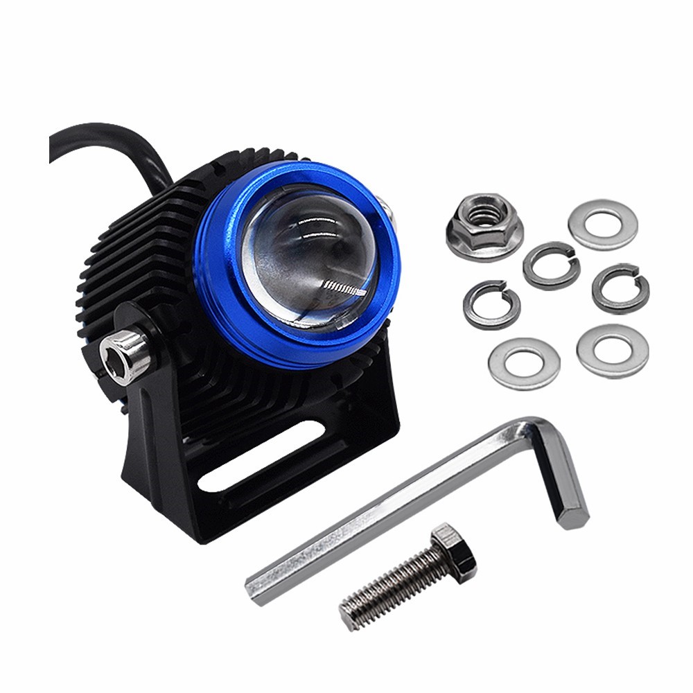 LEMONDA Auto Motorcycle LED Big Lens Anti-fog Bright Light-8