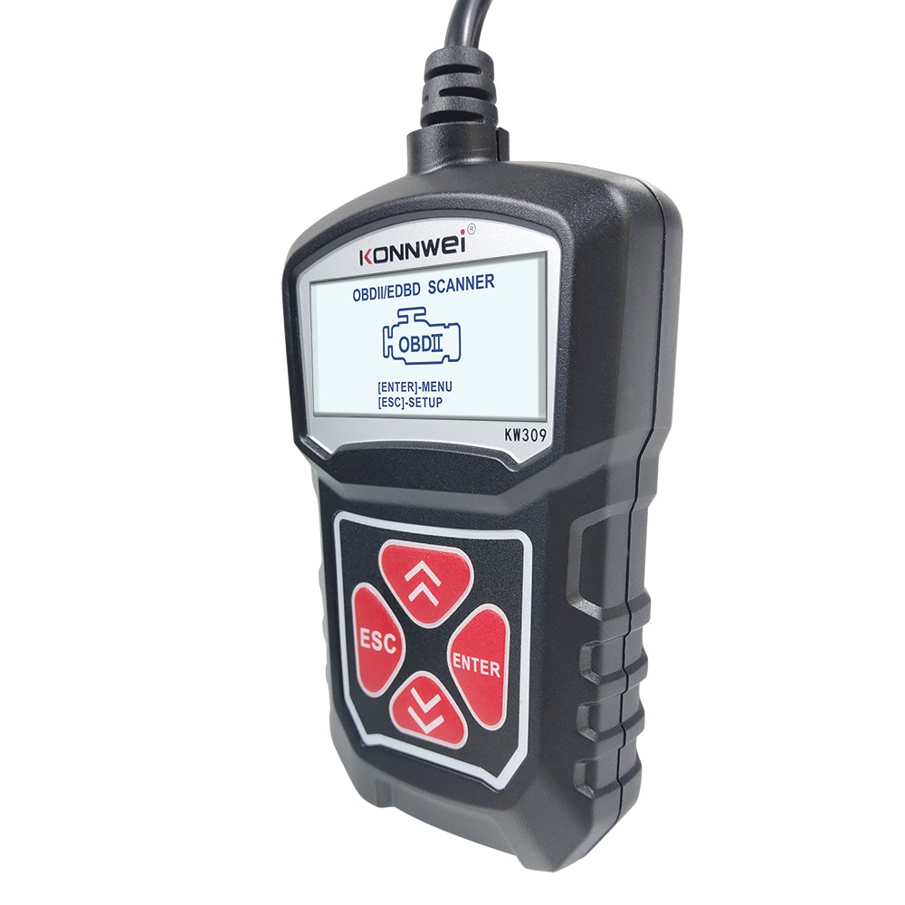 KONNWEI KW309 Probleme Mit Dem Auto-Scanner - Schwarz-5