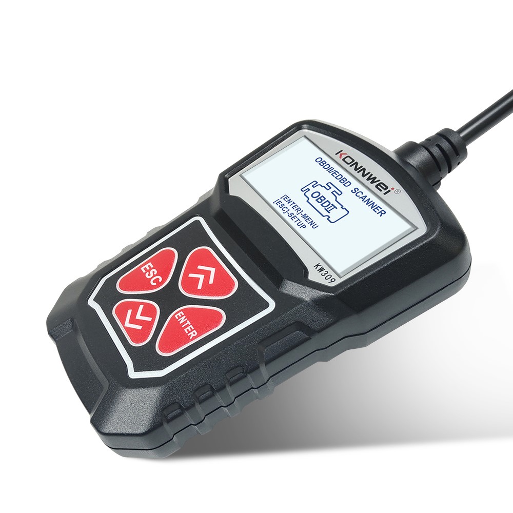 KONNWEI KW309 Probleme Mit Dem Auto-Scanner - Schwarz-6