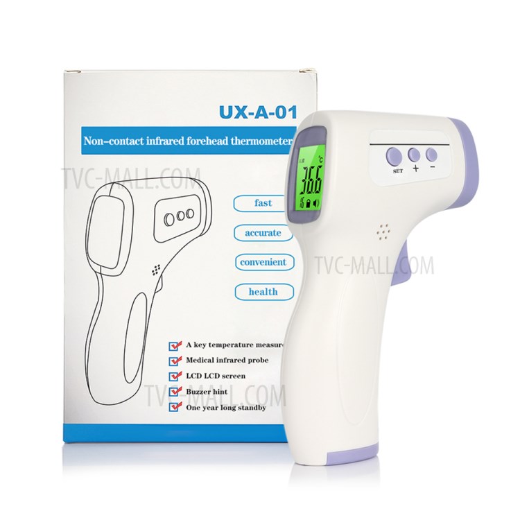 No Contact Infrared Forehead Thermometer Dual with Fever Alarm-10