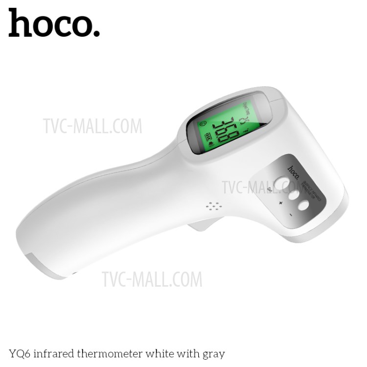 HOCO YQ6 Mini Digital Non-Contact IR Infrared LCD Thermometer-3