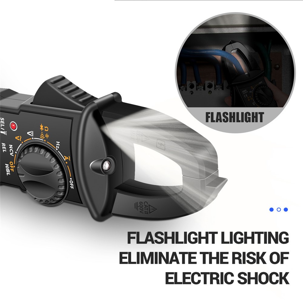 ANENG ST180 4000 Считается Цифровое Заживание Метр Переменного Тока Multimeter Ammeter Tester Напряжения - Черный-10