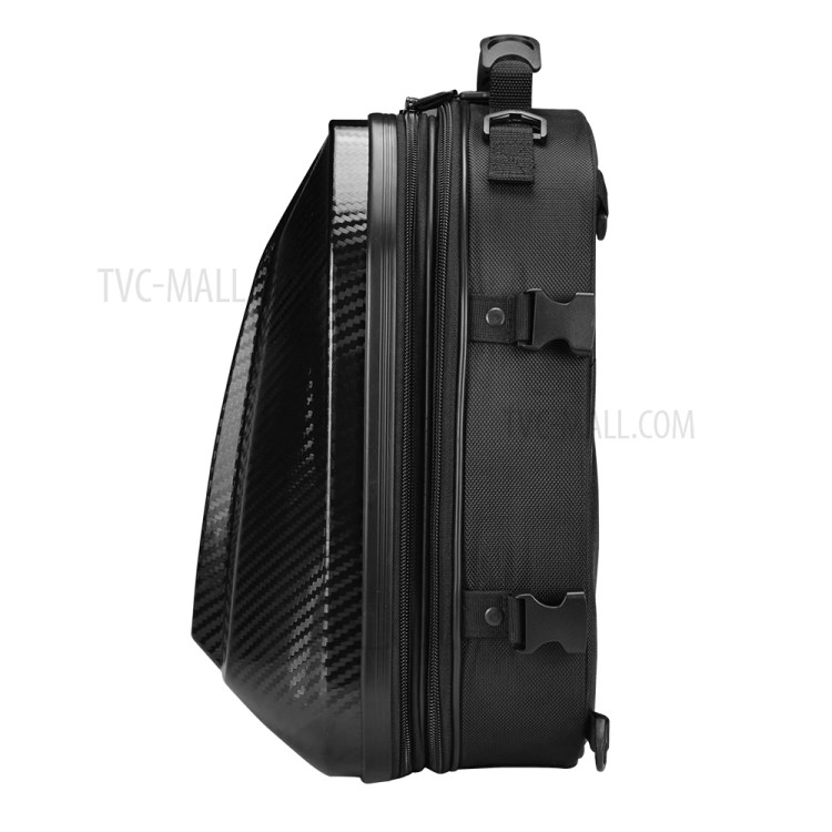 Motorcycle Tail Bag Multi-purpose Shoulder Backpack Waterproof Bag - Black-5