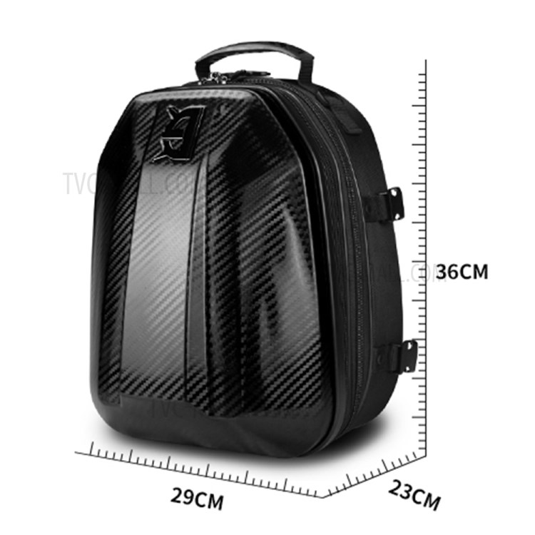 Motorcycle Tail Bag Multi-purpose Shoulder Backpack Waterproof Bag - Black-7