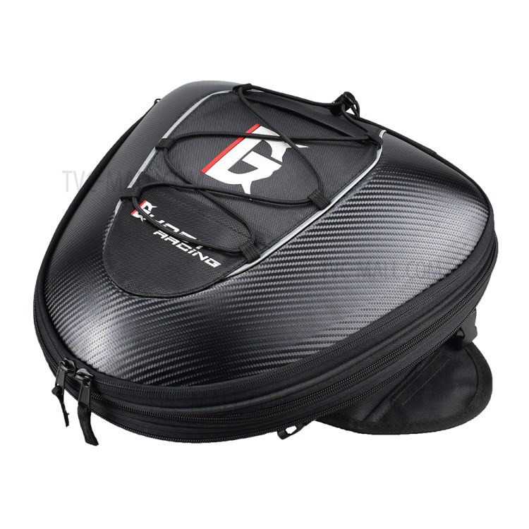 Expandable Motorcycle Tail Bag Waterproof Motorbike Rear Bag-4