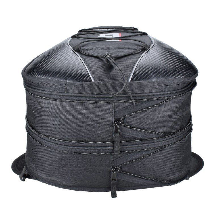 Expandable Motorcycle Tail Bag Waterproof Motorbike Rear Bag-6