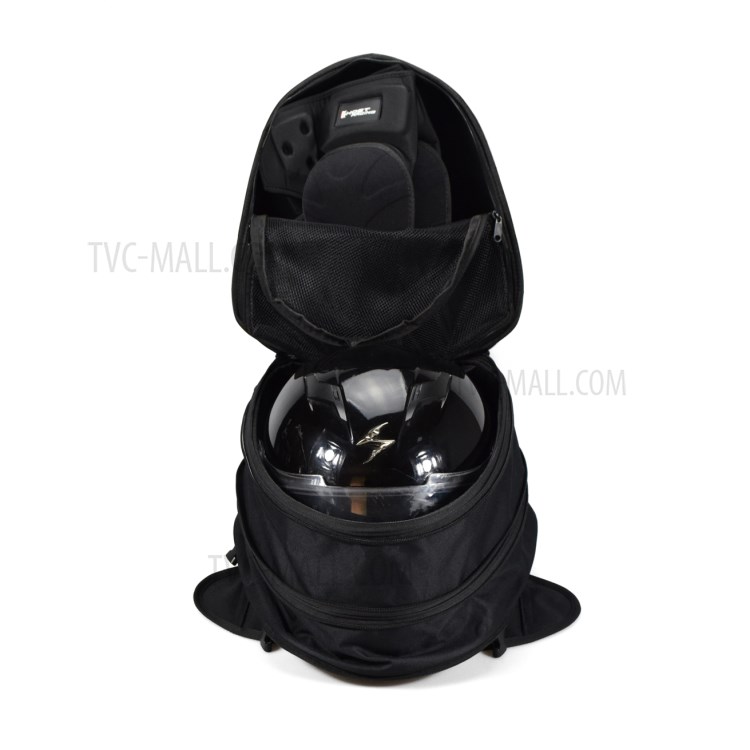 Expandable Motorcycle Tail Bag Waterproof Motorbike Rear Bag-9