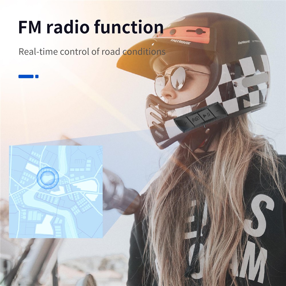 M7 Wireless Headphone Bluetooth 5.0 Helmet Headset Stereo Sound Waterproof Auto Answer Earphone with FM Radio-6