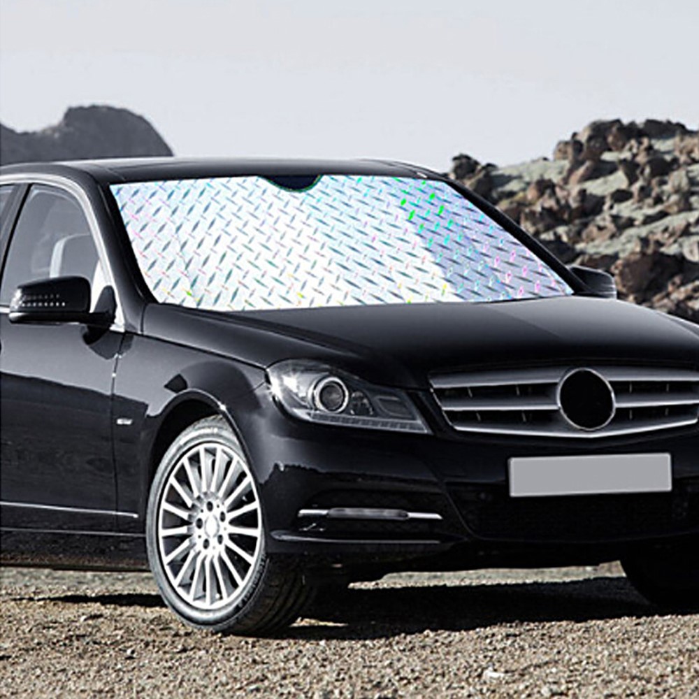 R-3921 140*70cm Automobile Laser Type Heat Insulation Sun Visor Car Windshield Sunshade Cover-5