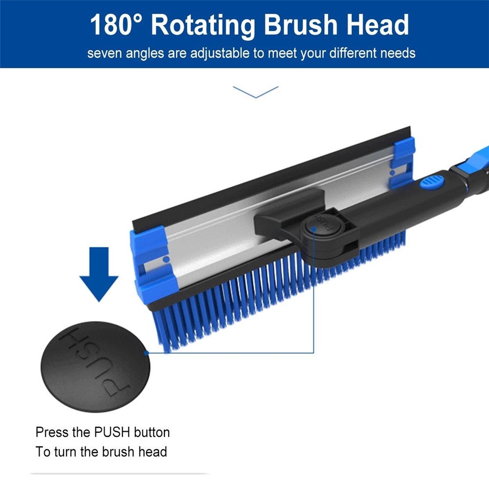 SEBTER SBT-4102 6 in 1 Winter Car Window Sweeping Tool Kit Snow Removal Brush Ice Scraper-9