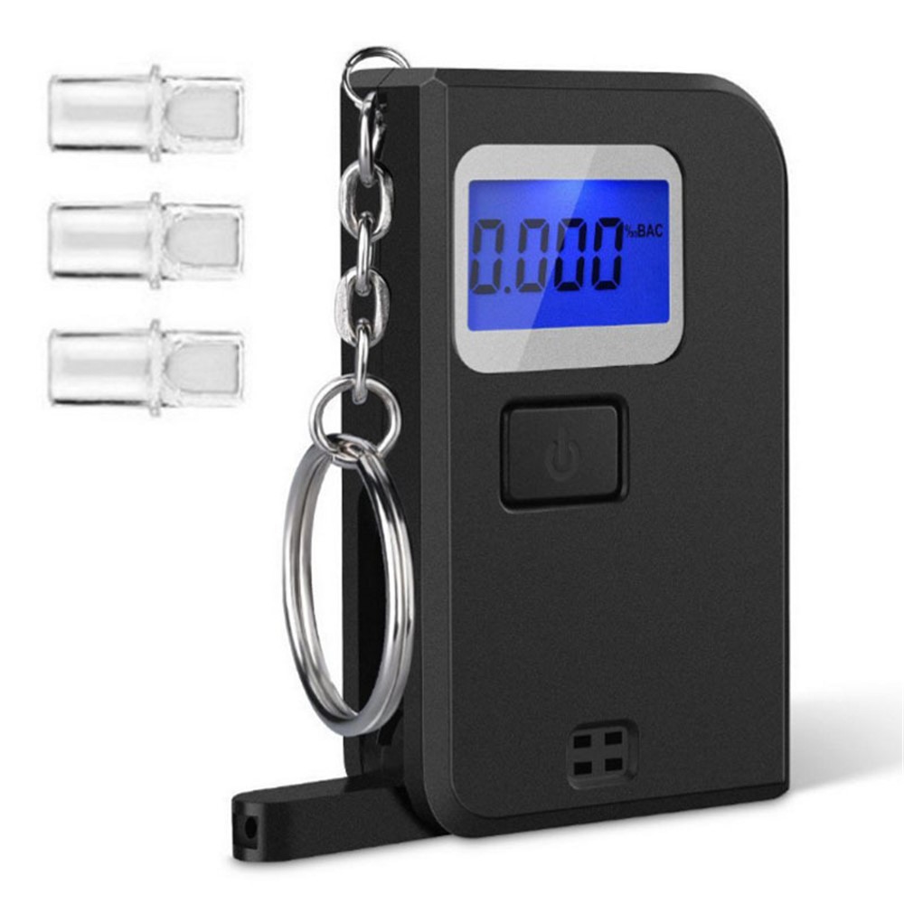 EK300 Portable Alcohol Tester Mini Breathalyzer Alcohol Detector with LED Light-1