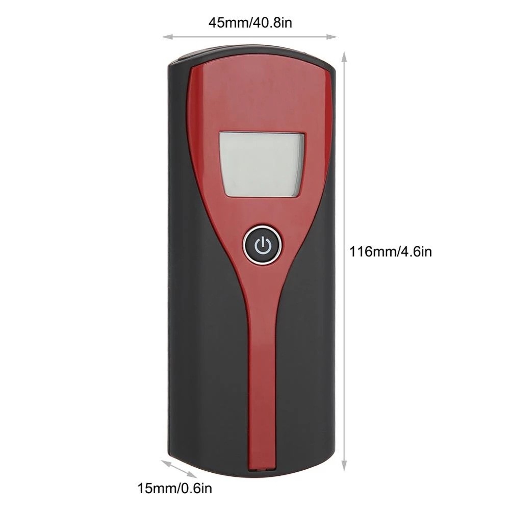 AT6880 Digital Breath Blowing Alcohol Tester Detector with Backlight Screen Non-contact Drunk Driving Breathalyzer-11