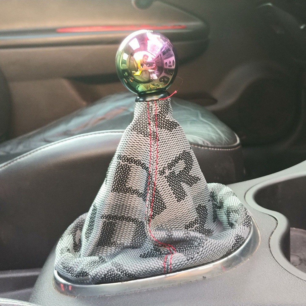 Bride Letters Design Universal Car Shift Knob Stick Cover Vehicle Gear Shifter Canvas Anti-dust Protector-6
