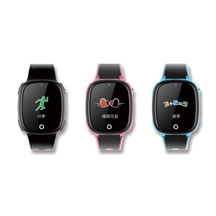 HW11 1.44 Inch Voice Chat Anti-Lost Positioning Waterpoof Multi-function Children Smart Phone Watch - Black-5