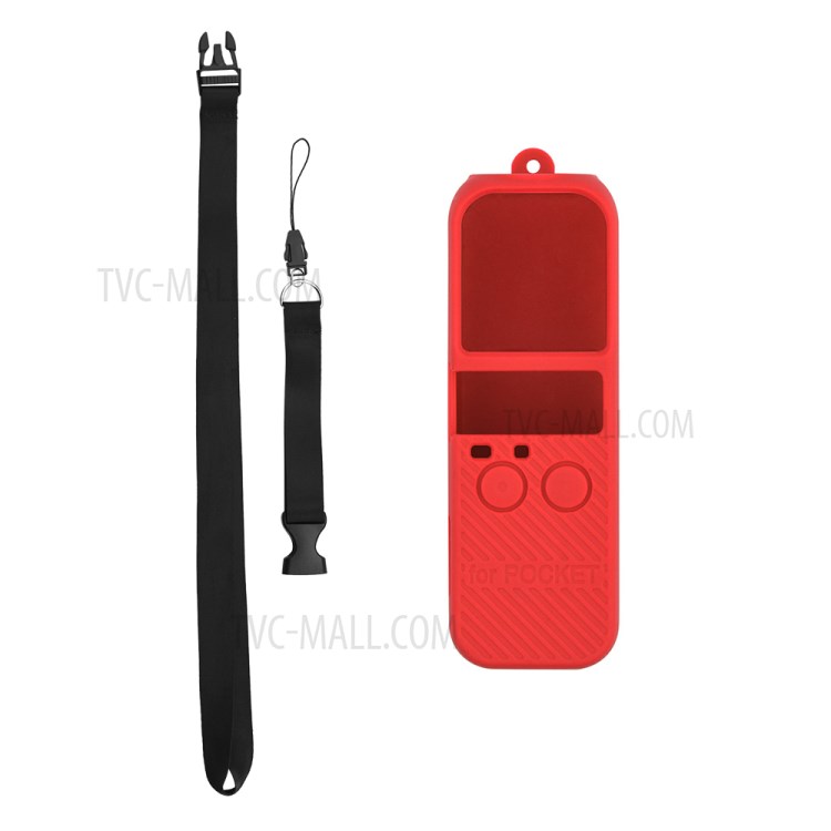Silicone Protective Sleeve with Neck Strap for OSMO POCKET-1