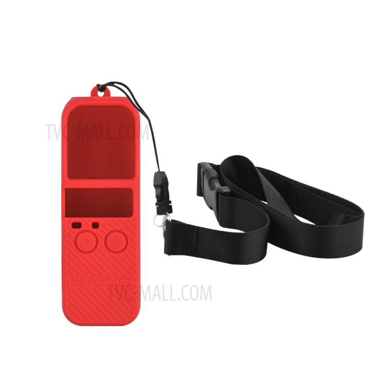 Silicone Protective Sleeve with Neck Strap for OSMO POCKET-2