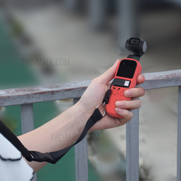 Silicone Protective Sleeve with Neck Strap for OSMO POCKET-4
