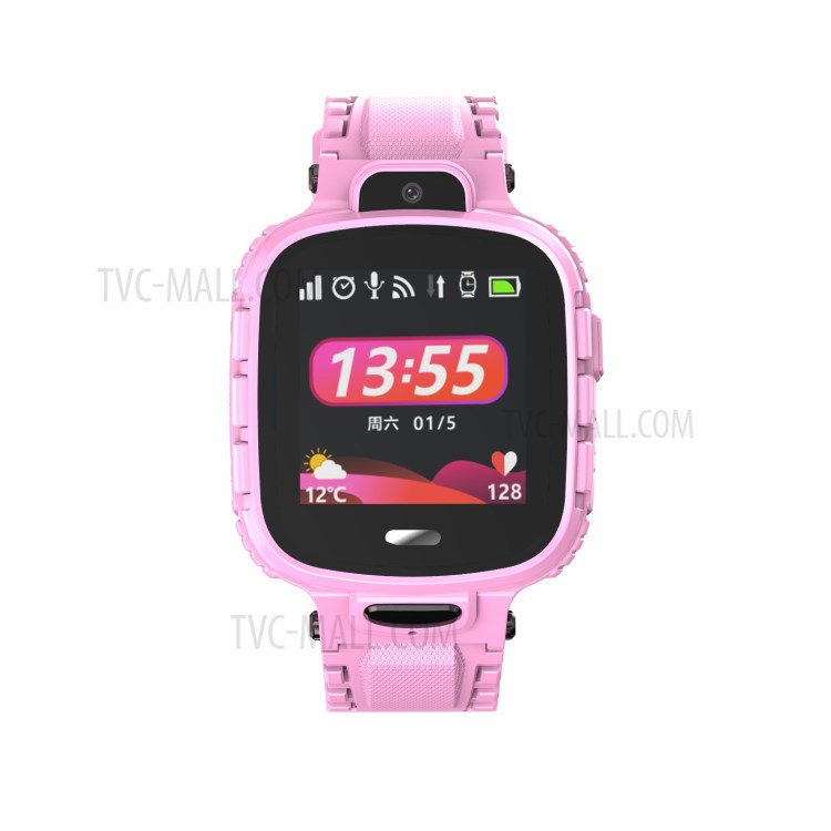 TD26 Waterproof Children's GPS Fixed Position Mobile Phone Watch - Pink-3