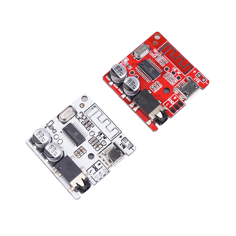 6925A DIY Bluetooth Audio Receiver Board MP3 Lossless Decoder Wireless Stereo Music Module - Red-8