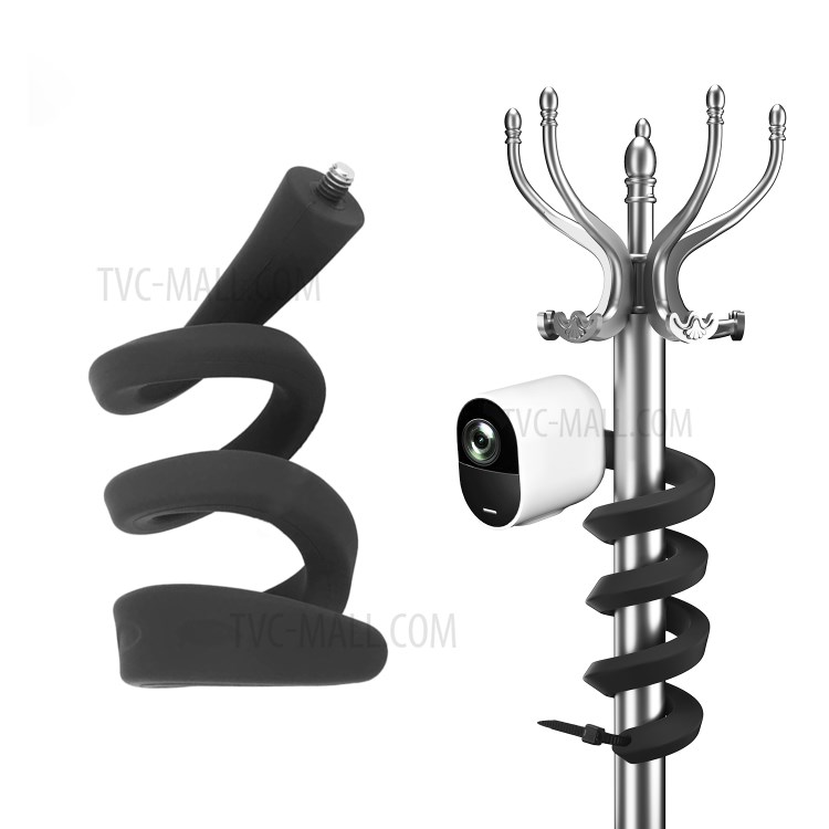 Security Camera Flexible Adjustable Twist Wall Mount for ARLO PRO / PRO2 Ultra / PRO3 ARLO GO / ARLO HD - Black-1