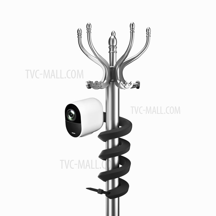 Security Camera Flexible Adjustable Twist Wall Mount for ARLO PRO / PRO2 Ultra / PRO3 ARLO GO / ARLO HD - Black-3