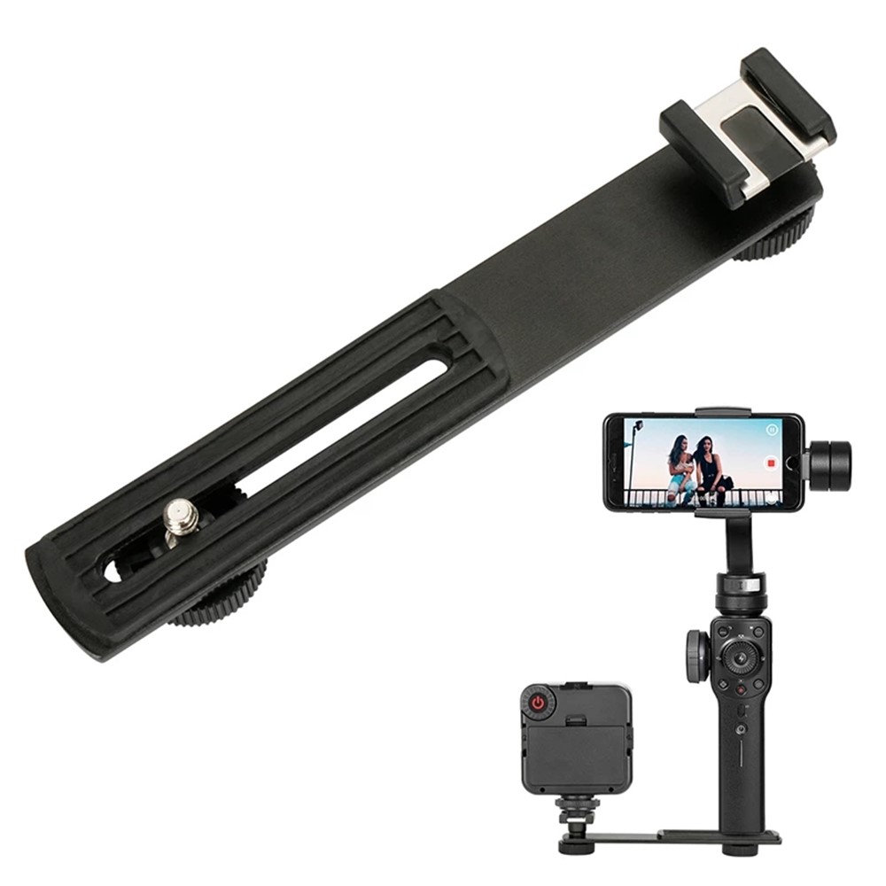 Support De Support De Montage En Alliage D'aluminium Boya BY-C01 Avec Une Vis À Chaussure Froide De 1/4 "pour La Caméra De Microphone-1