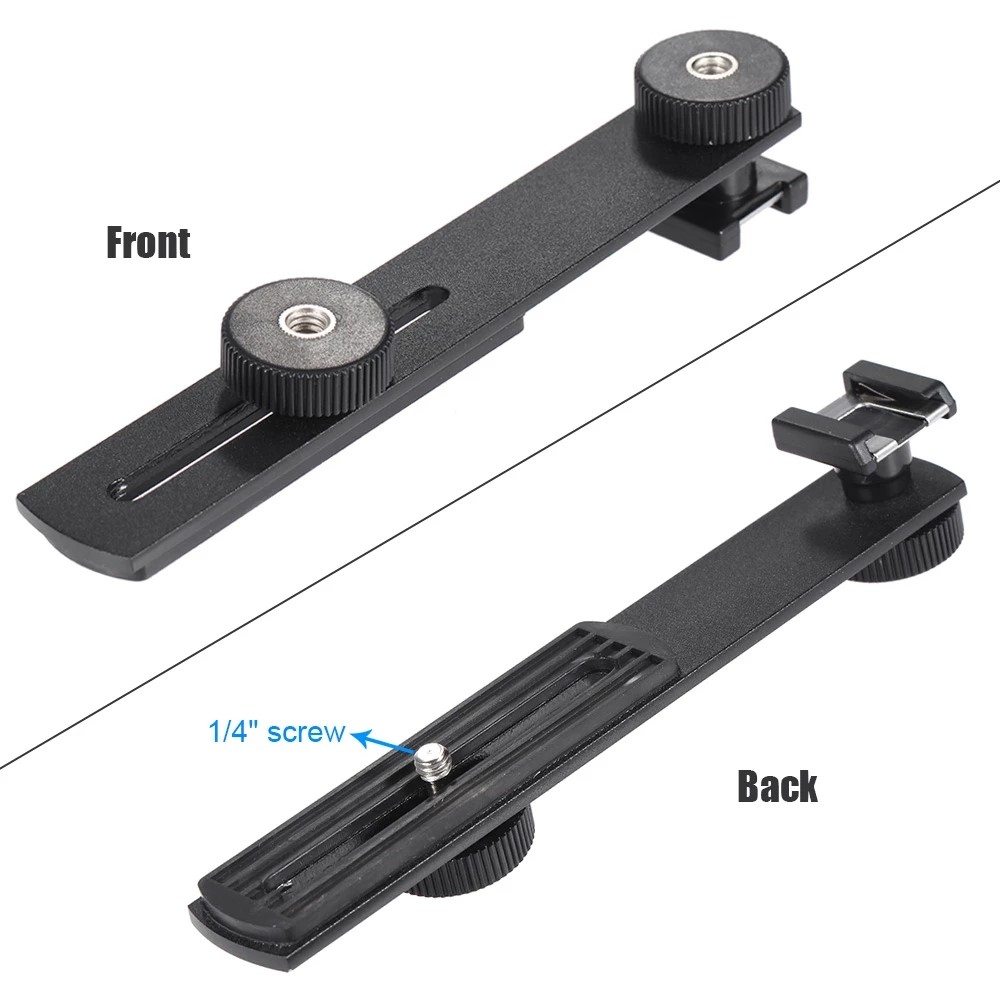 Support De Support De Montage En Alliage D'aluminium Boya BY-C01 Avec Une Vis À Chaussure Froide De 1/4 "pour La Caméra De Microphone-13