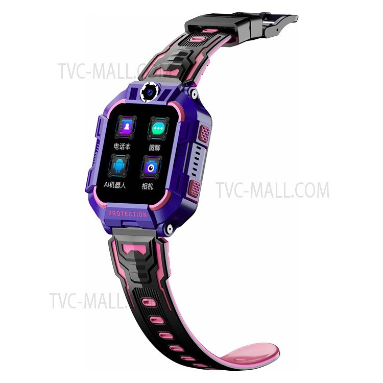 A63 1.4" 4G Smart Phone Watch IP67 Waterproof Multi-Function Student Digital Watch with Camera Support Video Calling/Positioning - Purple-4