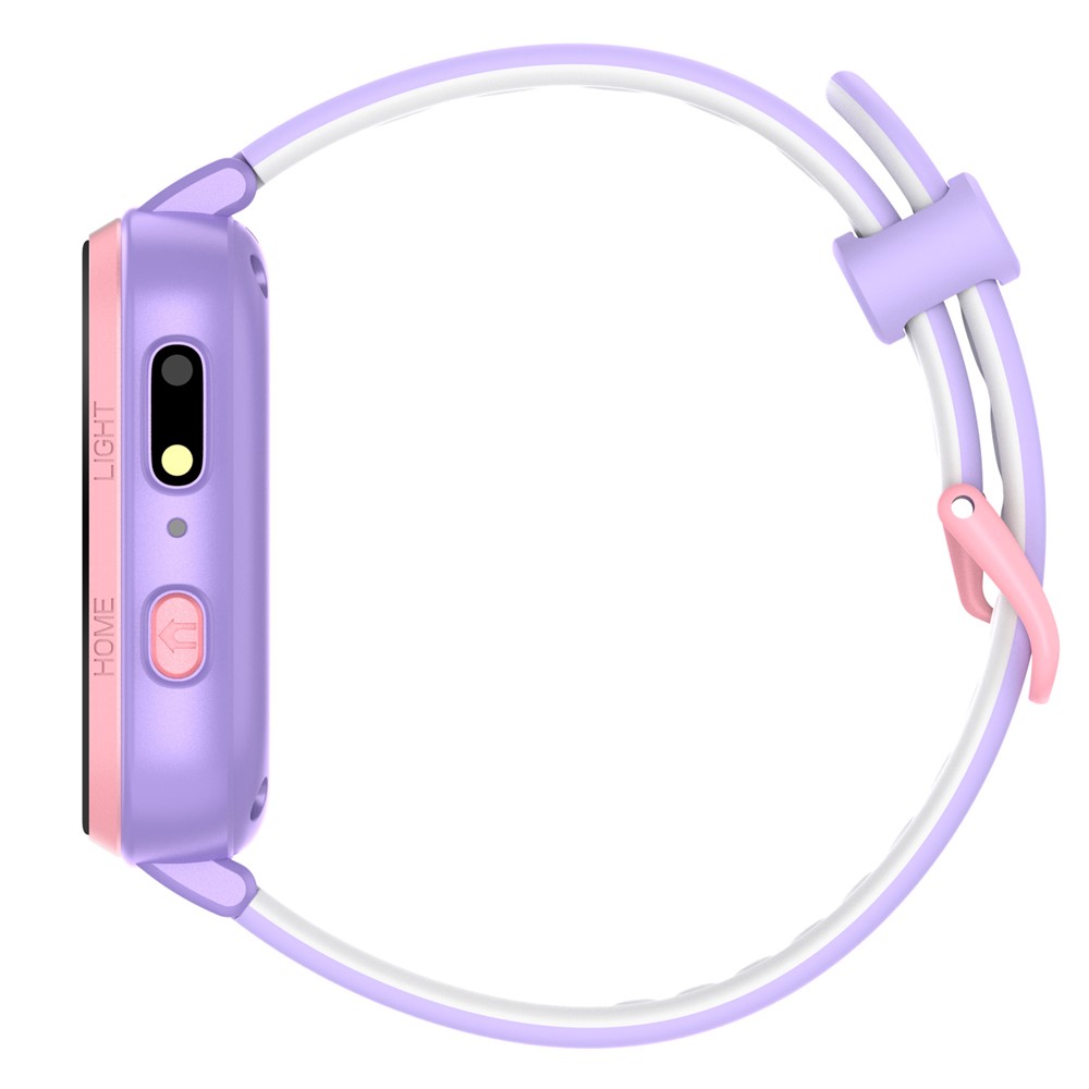 Y90 Pro Kids Smart Watch Wasserdichte Dual -kamera -schrittzähler Taschenlampe Musikspiel Student Smart Bracelet - Violett-5