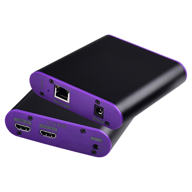 CAT872 HDMI Extender Over Single Cat5/Cat5e/Cat6 Cable UP to 200M - EU Plug