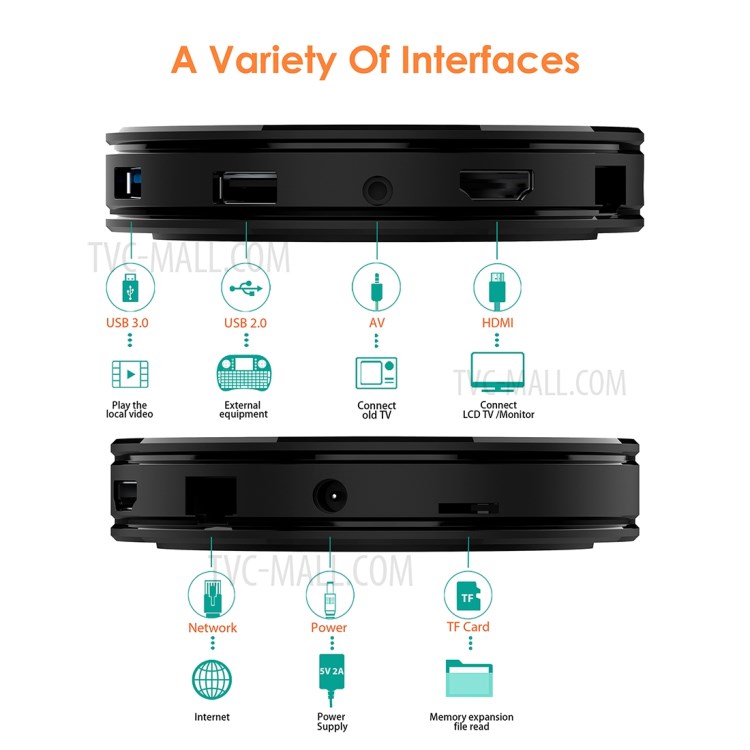 4K HD TV BOX de inteligente Android 9.0 HK1MINI 4K HD TV BOX de inteligente Android 9.0 HK1MINI