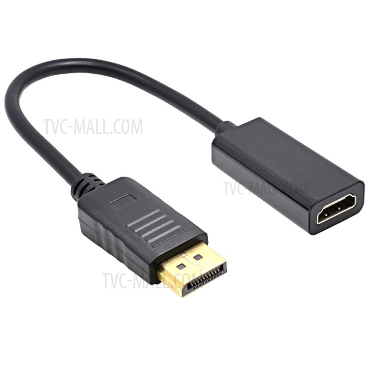 Big DisplayPort Male to HDMI Female Converter Adapter Cable (Small Shell)-7