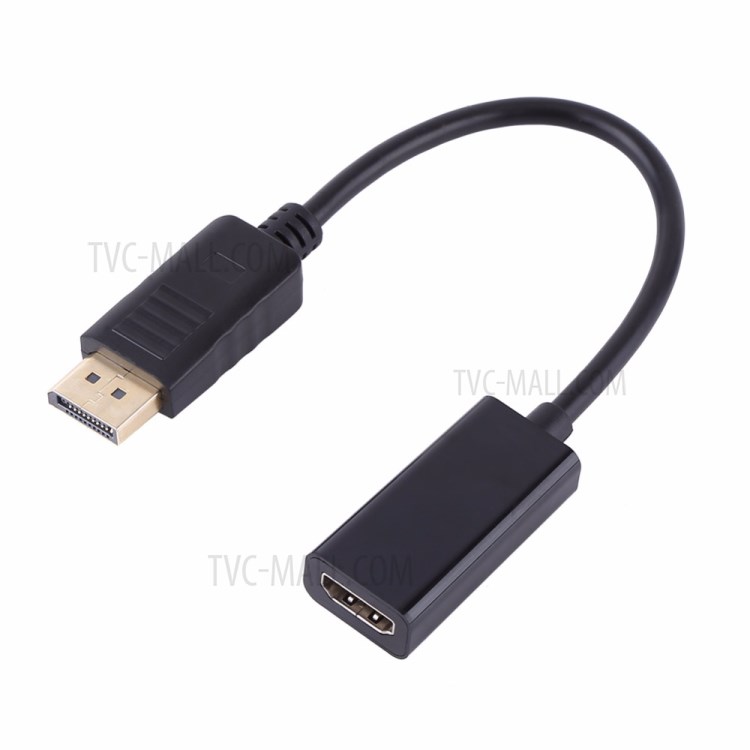 Big DisplayPort Male to HDMI Female Converter Adapter Cable (Small Shell)-9