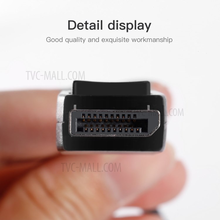 DisplayPort Male to HDMI Female HD Converter Connection Cable (Big Shell)-7