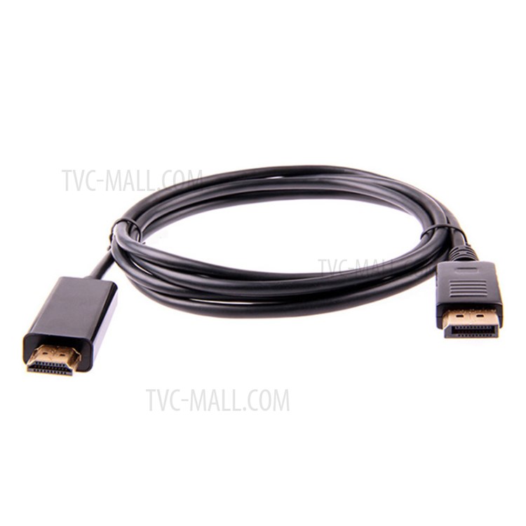 Big DP to HDMI 4K HD 1080P Adapter Cable 1.8m - Black-6