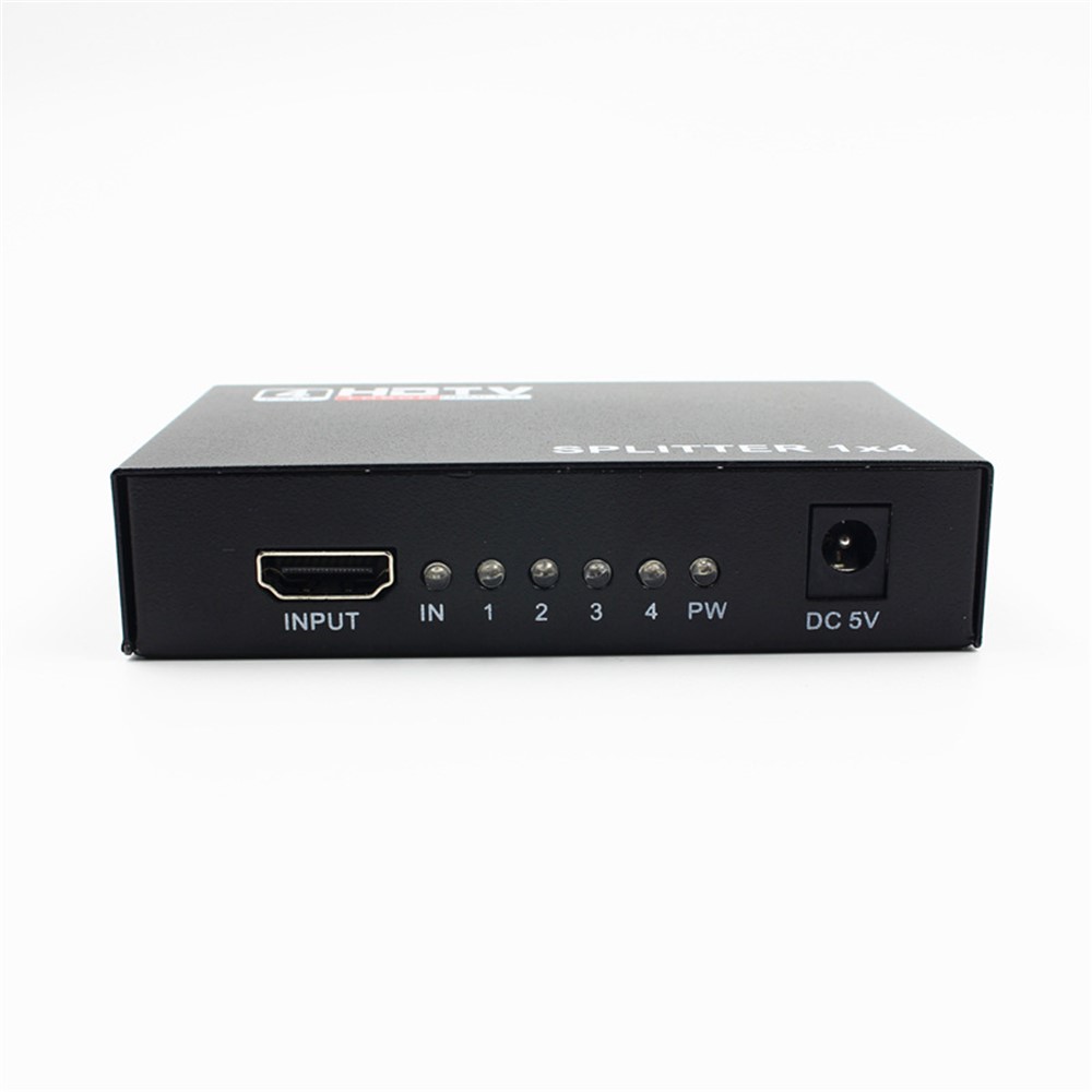 HDMI Splitter 1 IN 4 OUT Full HD 4 Port Hub Repeater Amplifier-12