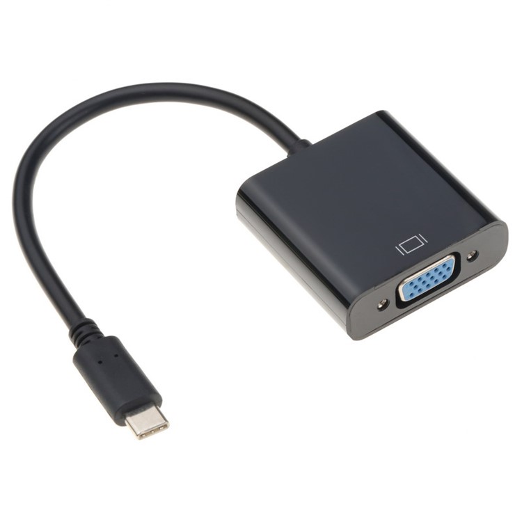 Usb-typ-c-mann an Vga-kabeladapter