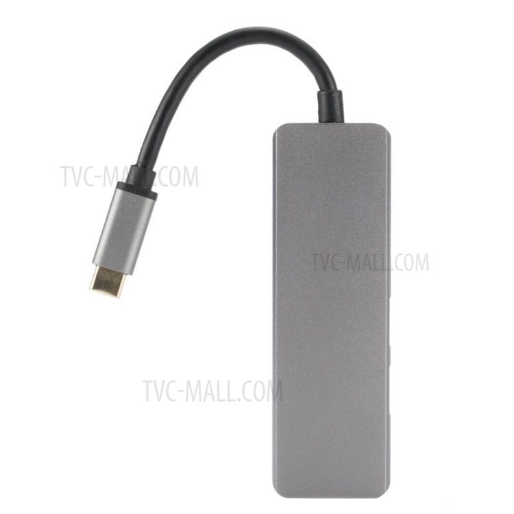 Type-C HUB TYPE-C to USB3.0*2+SD+Micro SD+HDMI Multi-function HUB-11