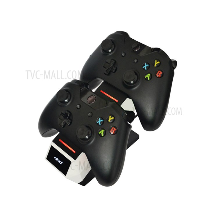 Dual Charging Station Charger Dock with Rechargeable Battery for Xbox One Xbox Series X/S-4