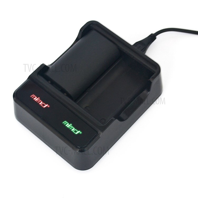 Dual Slot Charger with Two Rechargeable Battery for Xbox One S/X Wireless Controller Gamepads-12