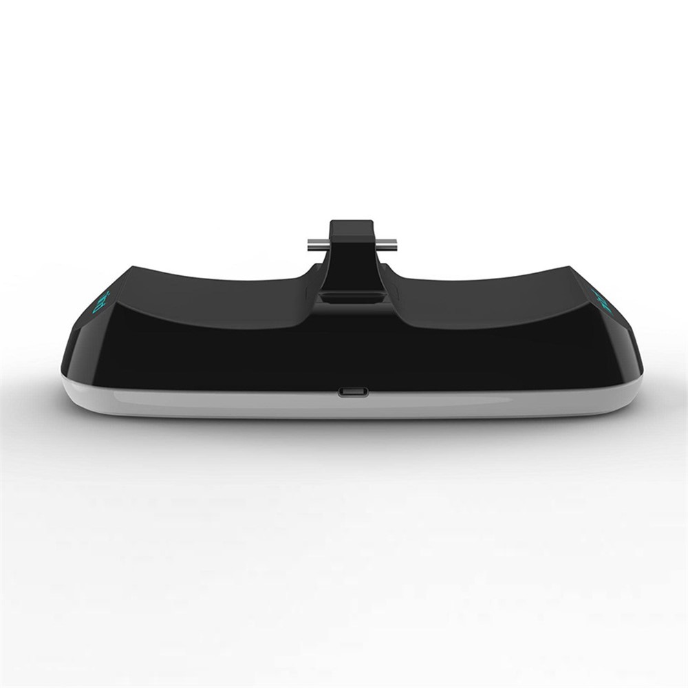 Dual USB Charging Dock Charger Stand with LED Indicator for PS5 Gaming Console - Black-3