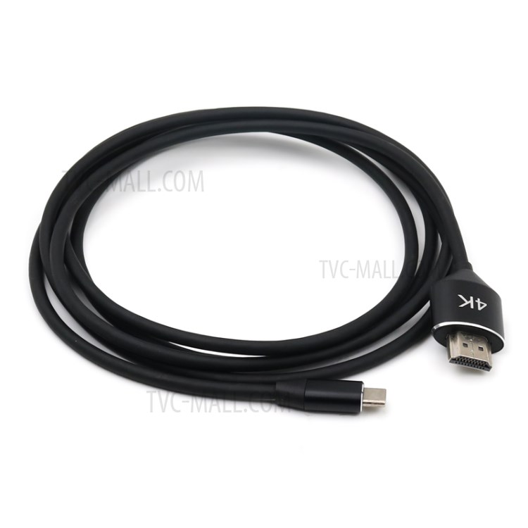 JW-332 Type-C to HDMI 1080P Adapter Cable USB Type-C to 4K HDMI Adapter, 2 Meters-3