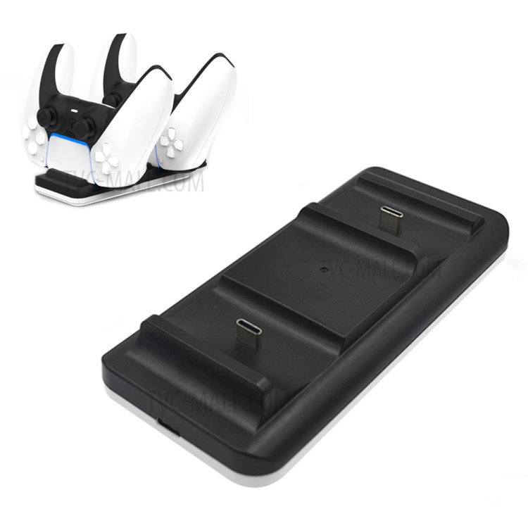 MIMD Portable Dual Charger Station Charging Dock with USB Cable for PS5 Controller-1