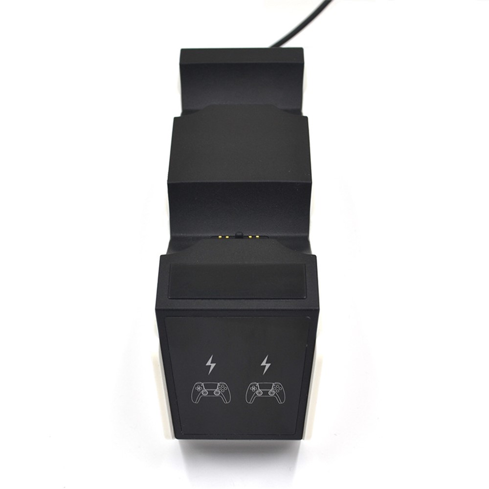 MIMD Portable Dual Charger Station Charging Dock for PS5 Wireless Controller - EU Plug-2
