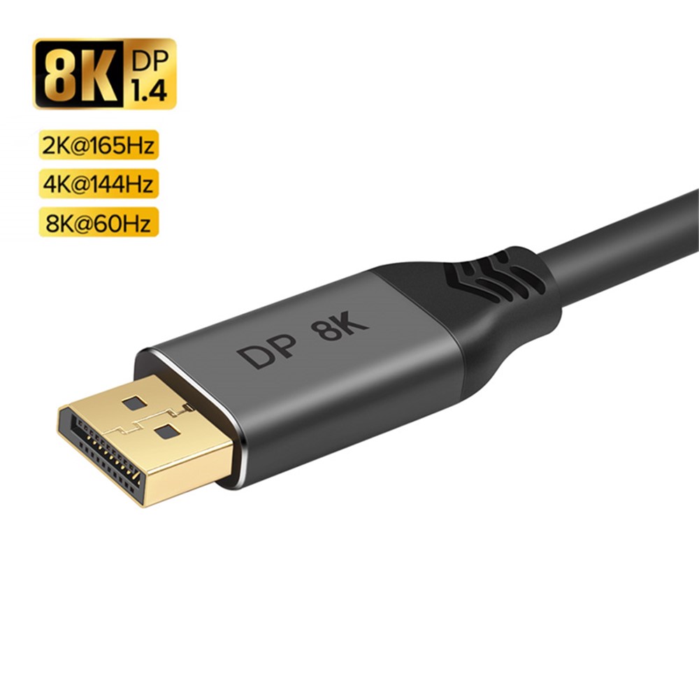 5m DP -kabel 8K 60 hz DP1.4 Displayport Männlich Zum Displayport Männlichem Adapterkabelkabel Für PC -laptop -projektor-4